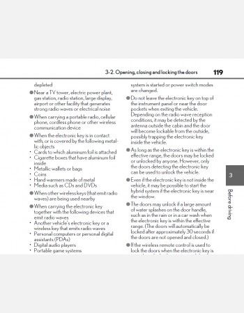 lexus ux250h 2020-2021 owners manual